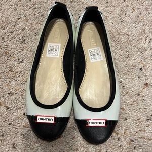 Size 6 rain slippers hunter